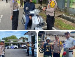 Kapolres Bangka Barat Tunjukkan Ketegasan, Pimpin Langsung Operasi Patuh Menumbing 2025