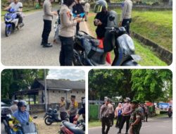 Pengendara Panik dan Putar Balik Saat Razia, Kapolres Bangka Barat Ingatkan Soal Keselamatan
