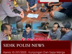Kunjungan Dan Sapa Warga Oleh Bhabinkamtibmas Desa Cikedokan, Cikarang Barat