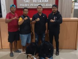 Satreskrim Polres Pesisir Selatan Tangkap Dua Terduga Pelaku Persetubuhan Anak di Bawah Umur