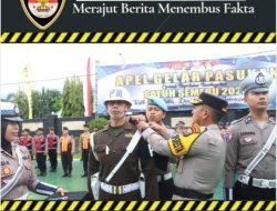 Berlangsung Khidmat, Polresta Banyuwangi Gelar Apel Pasukan Operasi Patuh Semeru 2025