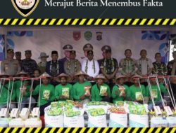 Polres Kutim Berikan Alsintan Kepada Kelompok Tani, Bentuk Wujudkan Ketahanan Pangan