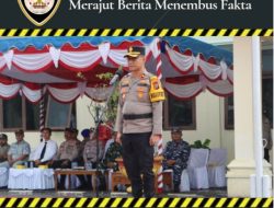 Apel Gelar Pasukan Ops Patuh Toba 2025 Polres Nias Selatan, Tertib Berlalu Lintas Demi Terwujudnya Indonesia Emas di Wilayah Nias Selatan