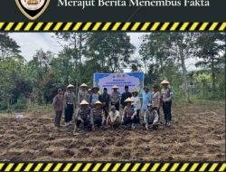 Dukung Ketahanan Pangan Nasional, Bidpropam Polda Sumbar Gelar Penanaman Jagung di Nagari Lasi