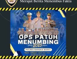 Operasi Patuh Menumbing 2025 Digelar, Ini Prioritas Utama Polres Bangka Barat