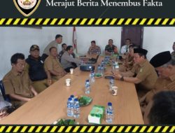 Rapat Kamtibmas Digelar di Pebayuran, TNI-Polri dan Para Kades Sepakat Perkuat Keamanan Wilayah