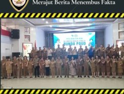 Istri Walikota Bitung Ellen Sondakh, SE. Melantik Kelompok Kerja (POKJA) BUNDA PAUD kota Bitung Periode 2025-2030