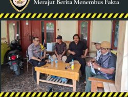 Kunjungan Dan Sapa Warga dan RT / kadus oleh Bhabinkamtibmas Desa Cikedokan, Cikarang Barat