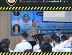 Beri Materi di MPLS SMA Labschool, Kadiv Humas Berikan Motivasi Hadapi Bonus Demografi