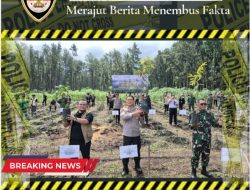 Green Action; Penanaman Pohon Polresta Banyuwangi Bersama Cipayung Plus Se-Kabupaten Banyuwangi dan Perhutani KPH Banyuwangi Barat dalam Rangka Hari Bhayangkara ke-79 Tahun 2025