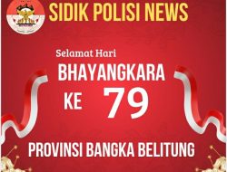 Kami Dari Media Online SIDIKPOLISINEWS.ID. Mengucapkan Selamat Hari Bhayangkara Yang Ke 79.