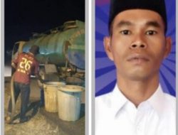 Anggota DPRK Aceh Singkil Beri Bantuan Air Ke Desa Pemuka