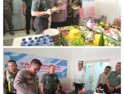Polsek Waru Melaksanakan Ultah Hari Bhayangkara Ke 79 Bersama Muspita Kecamatan.