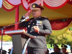 Upacara Peringatan Hari  Bhayangkara KE–79 Tahun 2025 Di Polres Nias Selatan