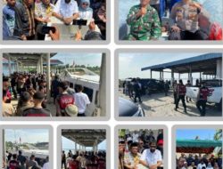 Kepolisian Resor Polres Aceh Singkil Jaga Keamanan Kedatangan Gubernur Aceh