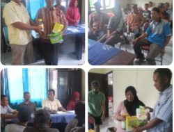 Pemdes Waeperang Salurkan Ketahanan Pangan Tahun 2025