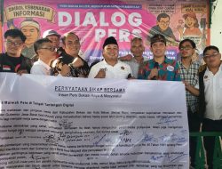 Ratusan Insan Pers Bekasi Raya Desak KDM Klarifikasi Terkait Statemen Tidak Ingin Kerjasama Dengan Media