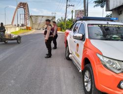 Sat Samapta Polres Langkat Gelar Patroli Keamanan Dan Antisipasi Premanisme Di Wilkum Polres Langkat