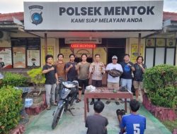 Ungkap Kasus Pencurian Di Tempat Pelelangan Ikan (TPI) Pasar Mentok Polsek Mentok Polres Bangka Barat Berhasil Aman Kan Pelaku