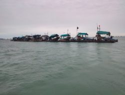 Dugaan Keterlibatan Oknum Wartawan, Polres Bangka Barat Tertibkan 13 Ponton Tambang Ilegal di Teluk Inggris,