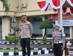 Wakapolresta Banyuwangi Tekankan Profesionalisme dan Kepedulian Sosial dalam Apel Jam Pimpinan