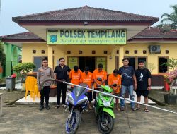 Polsek Tempilang Ungkap Pelaku Pencurian Buah kelapa Sawit kebun kelompok tani Beringin Jaya Desa Sangku
