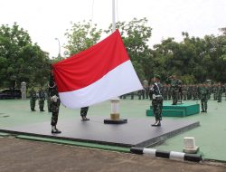 Kodim 0509 Gelar Upacara Pengibaran Bendera di Komplek Pemda Bekasi, Momentum Perkuat Jiwa Nasionalisme