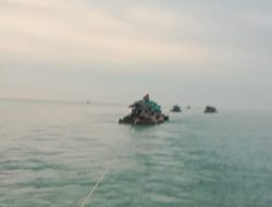 Tudingan fitnah Oknum wartawan, satpolair Polres Bangka Barat kembali mengamankan 7 ponton yang terparkir di Teluk Inggris
