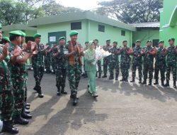 Kodim 0509/Kab. Bekasi Gelar Tradisi Penyambutan Komandan Baru dan Paripurna Persit