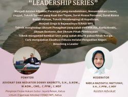 FERADI WPI Gelar Webinar “Leadership Series” Perkuat Kapasitas Paralegal dan Asisten Advokat