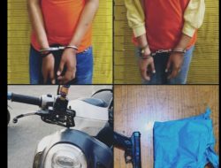 Polres Binjai Tangkap Pasangan Suami Istri bersenpi,di duga bandar sabu