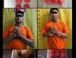 Dua pemuda Bandar ekstasi Di Tangkap sat narkoba Polres Binjai