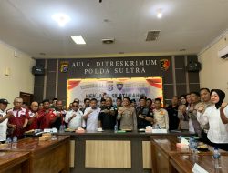 Menjalin Silahturahmi, FORKOM Ormas Sultra dan Polda Sultra Perkuat sinergi dan cipta kondisi dalam pembangunan daerah.