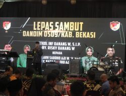 Pisah Sambut Haru Komandan Kodim 0509/Kabupaten Bekasi, Letkol Inf Danang Waloyo Resmi Serahkan Tongkat Komando kepada Letkol Arh Sabdho Aji Wibowo
