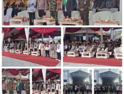 Pawai Ta’aruf MTQ ke-VII, Komandan Koramil 11 Hadir Meriahkan Semangat Al-Qur’an Membangun Ukhuwah Islamiyah