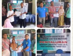 Pemdes Waeperang Kembali Salurkan (BLT)Tahun 2025