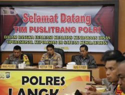 Puslitbang Polri Lakukan Penelitian Evaluasi Kualitas Kendaraan Dinas di Polres Langkat