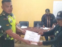 Kepala Desa Sintuban Makmur Irwan Sambo Bagi Kan BLT Tahap ke 2 Kepada 35 Masyarakat Penerima Manfaat