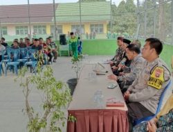 Polsek Jebus Beri Penyuluhan Bahaya Narkoba dan Bullying kepada Santri MTSN 2 Bangka Barat