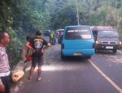 Terjadinya Lakalantas Di Tomohon Dikarenkan Pohon Tumbang Timpa Motor di Jalan Raya Manado Tomohon, Pengendara Dilarikan ke Rumah Sakit Untuk Mendapatkan Perawatan Instif Dari Pihak Rumah Sakit”