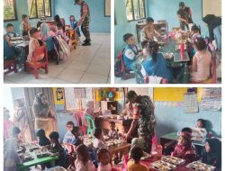 Koramil 11 Pebayuran Salurkan 3.337 Porsi Makanan Bergizi bagi Siswa di Pebayuran