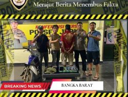 Polsek Jebus Ungkap Kasus Pencurian di Warung Kopi, Pelaku Diamankan Bersama Barang Bukti