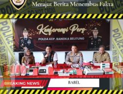 Polda Babel Berhasil Ungkap Kasus Pencurian Alkes Ventilator Milik RSUP, 3 Pencuri Dan 2 Penadah Diamankan