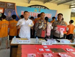 Konferensi Pers Polres Bangka Barat: 16 Kasus Narkoba Diungkap, 18 Tersangka Diamankan