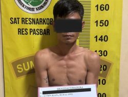 Satuan Resnarkoba Polres Pasaman Barat Ringkus Pengedar Ganja di Nagari Kapar