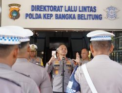 Kapolda Babel Beri Pesan Penting Ke Jajaran Lantas, Jaga Penampilan Hingga Utamakan Keselamatan