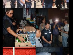 Tim Gabungan TNI-POLRI grebek THM BLUE STAR dan ratakan barak sabu di sekitar nya