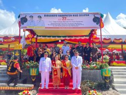 Kapolres Nias Selatan Hadiri Upacara Peringatan Hari Jadi Kabupaten Nias Selatan Yang Ke 22 Tahun 2025