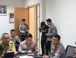 Polda Sumbar hadiri Vicon Monitoring situasi terkini Karhutla, Kabiroops Polda Sumbar: Satgas Tanggap Darurat Bencana Alam Karhutla telah Dibentuk
