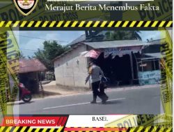 Spontan, Kapolres Basel Mendadak Turun Dari Mobil Dinas Dan Bantu Anak SD Seberangi Jalan